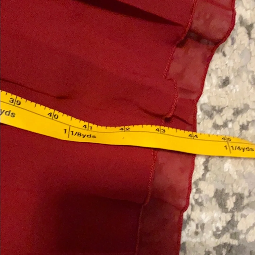PIVOTAL MOMENTS PLEATED MAXI SKIRT - BURGUNDY